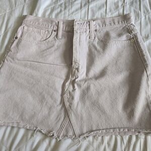 Madewell Light Pink Jean Shorts